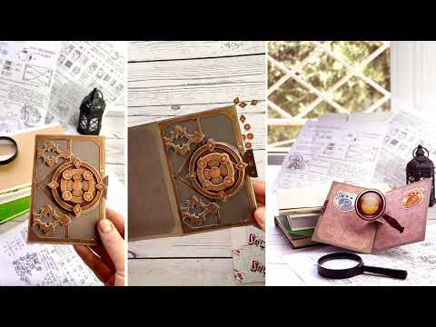 DIY Printable Pop Up Card Nancy Drew: Mystery of Seven Keys