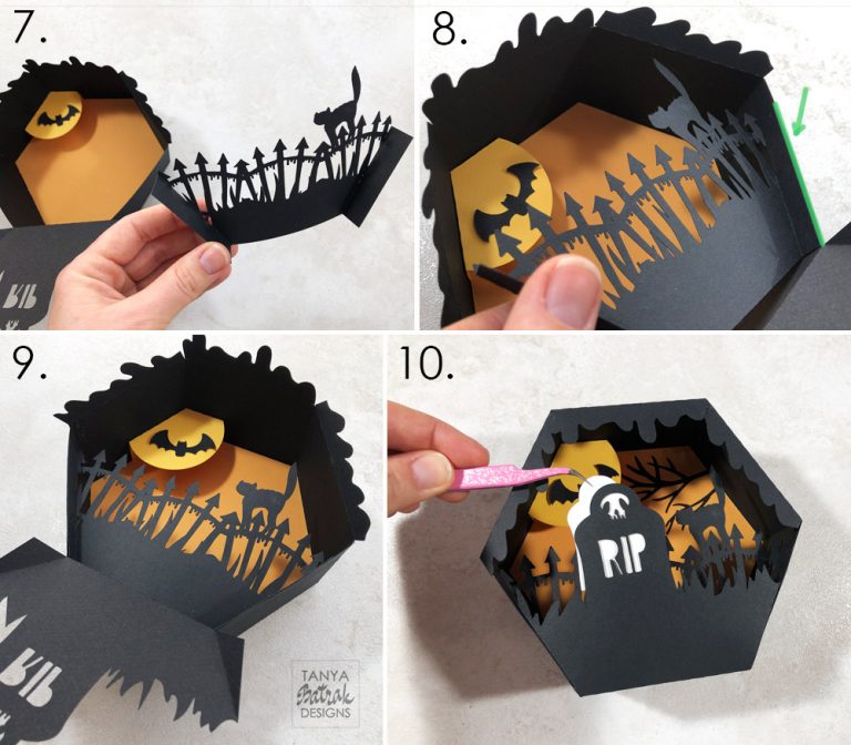 Download Free Halloween Shadow Box SVG: Unleash Your Spooky Creativity