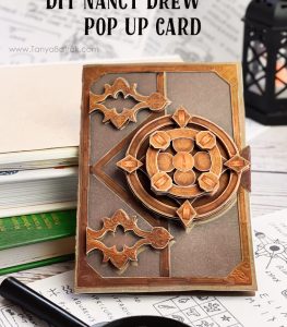 DIY Pop-Up Card Nancy Drew: Mystery of the Seven Keys