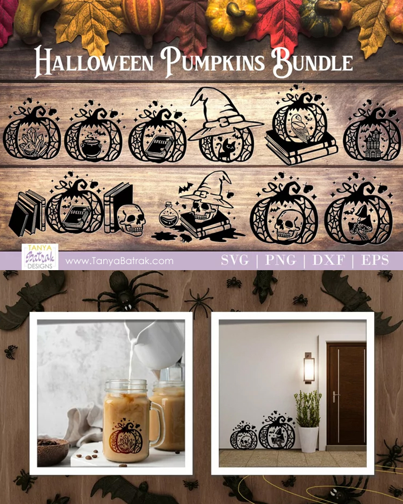 Halloween SVG Paper Crafts