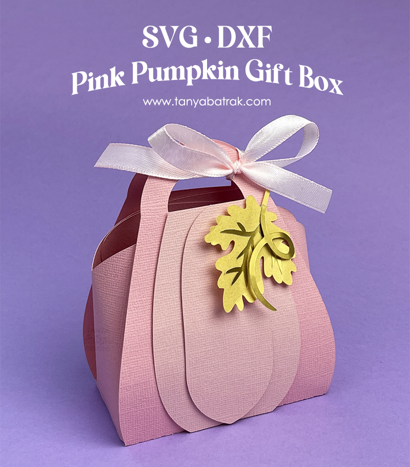 Pumpkin Gift Box SVG